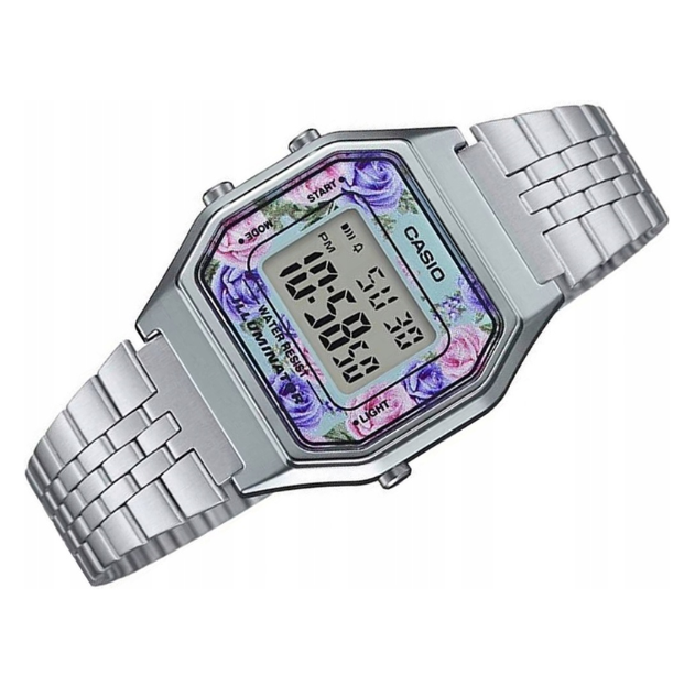 Reloj Casio Modelo LA-680WA-2C Diseño clásico