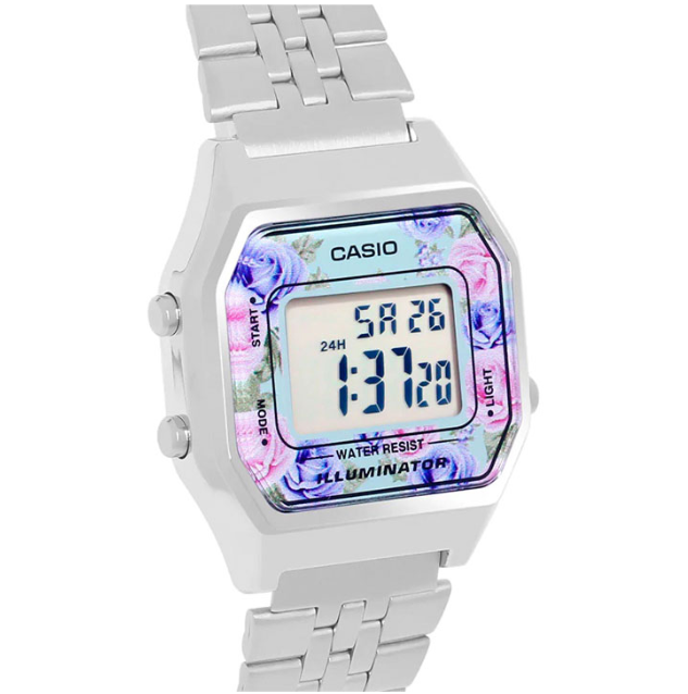 Reloj Casio Modelo LA-680WA-2C Diseño clásico