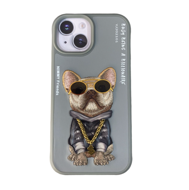 Estuche Nimmy diseño bordado compatible iphone 15