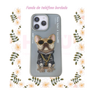 Estuche Nimmy diseño bordado compatible iphone 15 pro max