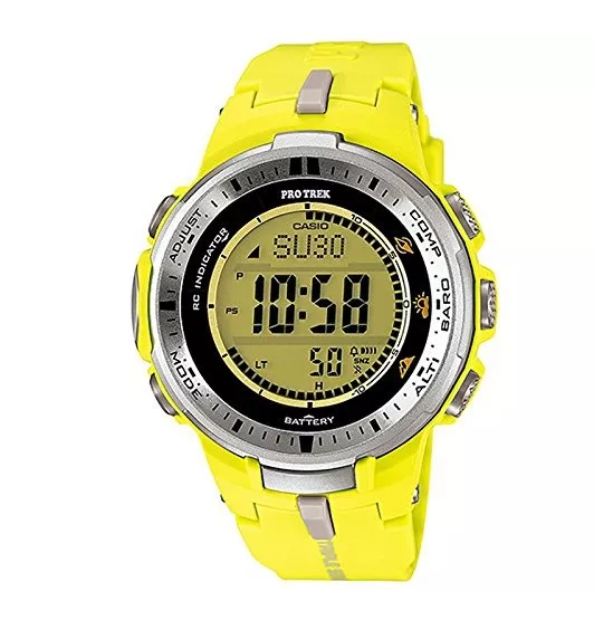 Reloj Casio G-SHOCK Modelo PRW-3000-9BDR Diseño Deportivo