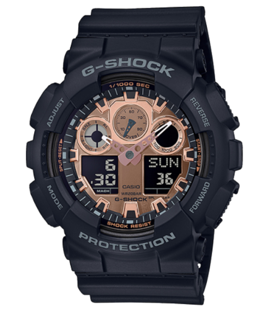 Reloj Casio G-SHOCK Modelo GA-100MMC-1A Diseño Deportivo