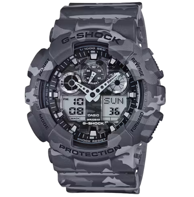 Reloj Casio G-SHOCK Modelo GA-100CM-8A Diseño Deportivo