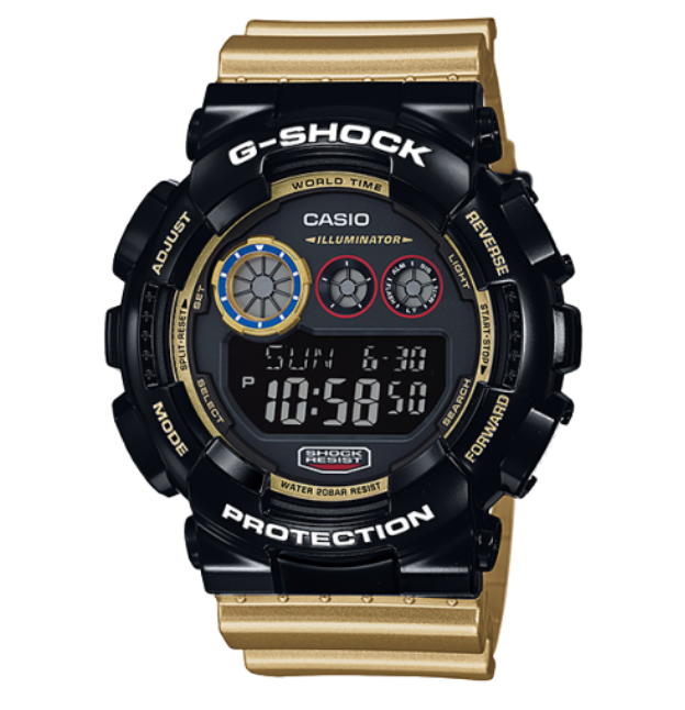 Reloj Casio G-SHOCK Modelo GD-120CS-1 Diseño Deportivo