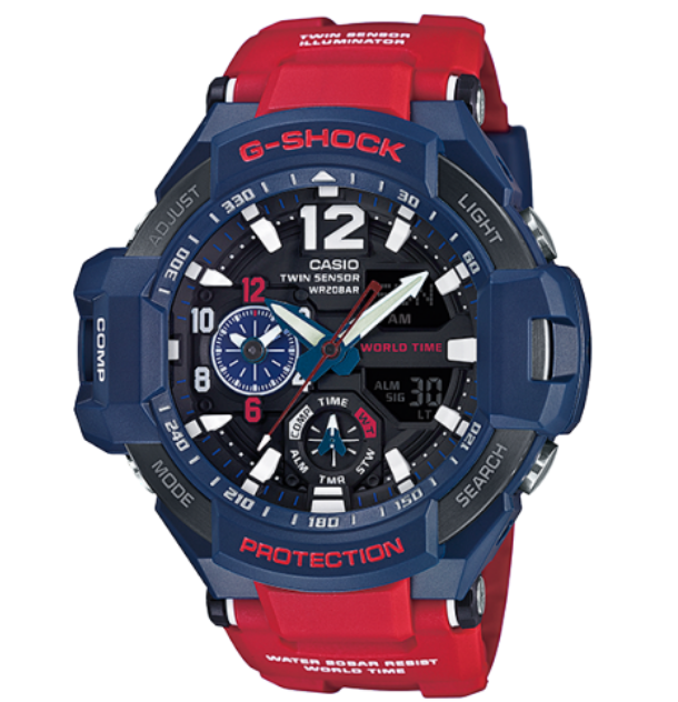 Reloj Casio G-SHOCK Modelo GA-1100-2ADR Diseño Deportivo