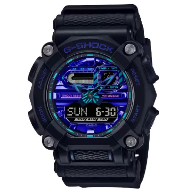 Reloj Casio G-SHOCK Modelo GA-900VB-1A Diseño Deportivo