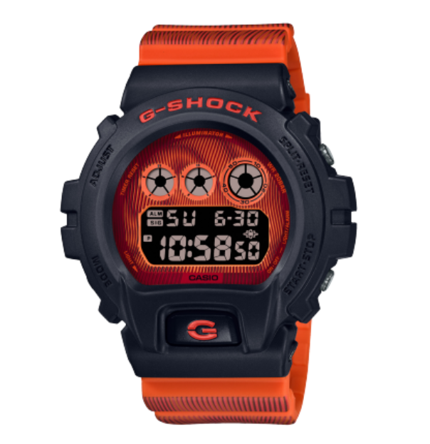 Reloj Casio G-SHOCK Caballero DW-6900TD-4 Diseño Deportivo