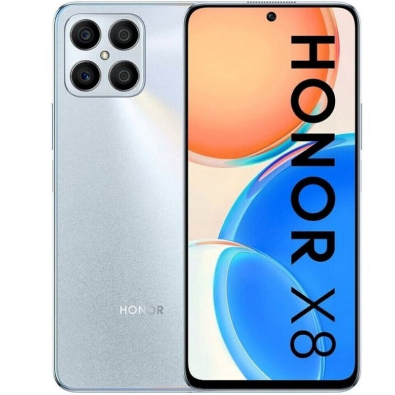 Celular HONOR X8 128GB/8GB RAM – Plata