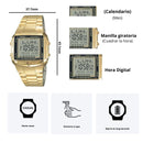 Reloj Casio Referencia DB-360G-9A Unisex Diseño Elegante