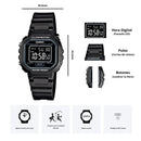 Reloj Casio Modelo LA-20WH-1B Diseño Deportivo