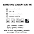 Samsung Galaxy A17 4G De 128GB/4GB RAM - Negro