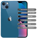 Celular Reacondicionado iPhone 13 128GB - Azul