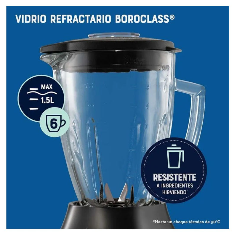 Licuadora Oster  con Tecnología Reversible Negro, BLSTPEGBRT