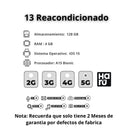 Celular Reacondicionado iPhone 13 128GB - Negro