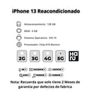 Celular Reacondicionado iPhone 13 128GB - Rojo
