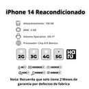 Celular Reacondicionado iPhone 14 128GB - Purpura