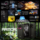 Celular Ulefono Armor X32 4G 128GB/12GB RAM