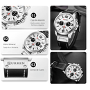 Reloj CURREN Cronografo 8314 Para Hombre - Negro