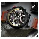 Reloj CURREN Cronografo 8329 Para Hombre - Cafe