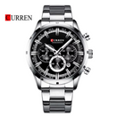 Reloj CURREN 8355 Cronógrafo Para Hombre - Plateado