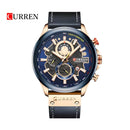 Reloj Curren 8380 Azul - Azul Diseño Elegante