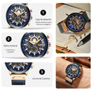 Reloj Curren 8380 Azul - Azul Diseño Elegante