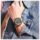Reloj Curren 8380 Negro Diseño Elegante