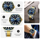 Reloj Curren 8388 Bicolor - Azul Diseño Elegante