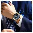 Reloj Curren 8388 Bicolor - Azul Diseño Elegante