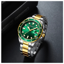 Reloj Curren 8388 Bicolor - Verde Diseño Elegante