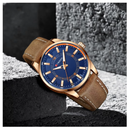 Reloj CURREN 8390 Elegante Para Hombre - Cafe