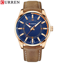 Reloj CURREN 8390 Elegante Para Hombre - Cafe
