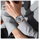 Reloj Hombre CURREN Cronografo 8391 Plateado
