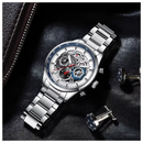 Reloj Hombre CURREN Cronografo 8391 Plateado