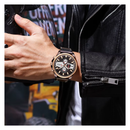 Reloj Curren 8394 Gris Vinotinto Diseño Elegante