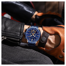 Reloj CURREN 8399 Cronógrafo Para Hombre - Azul