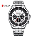 Reloj CURREN 8399 Cronógrafo Para Hombre - Plateado