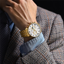 Reloj CURREN 8427 Cronografo Para Hombre - Dorado