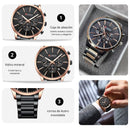 Reloj Curren 8435 Negro - Negro Diseño Elegante