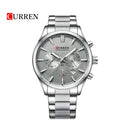 Reloj Curren 8446 Plateado - Plateado Diseño Elegante