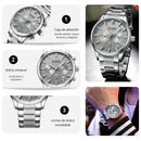 Reloj Curren 8446 Plateado - Plateado Diseño Elegante