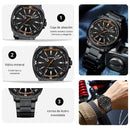 Reloj Curren 8455 Negro - Negro Diseño Elegante