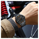 Reloj Curren 8455 Negro - Negro Diseño Elegante