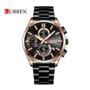 Reloj Curren 8475 Negro - Negro Diseño Elegante