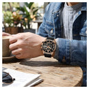 Reloj Curren 8475 Negro - Negro Diseño Elegante