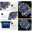 Reloj CURREN Cronógrafo 8351 Para Hombre - Azul