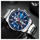 Reloj CURREN Cronógrafo 8351 Para Hombre - Plateado Azul