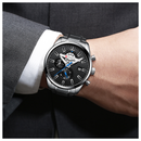 Reloj CURREN 8352  Cronógrafo Para Hombre - Plateado Negro
