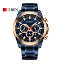 Reloj CURREN 8361 Cronógrafo Para Hombre - Azul