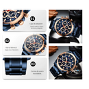 Reloj CURREN 8361 Cronógrafo Para Hombre - Azul